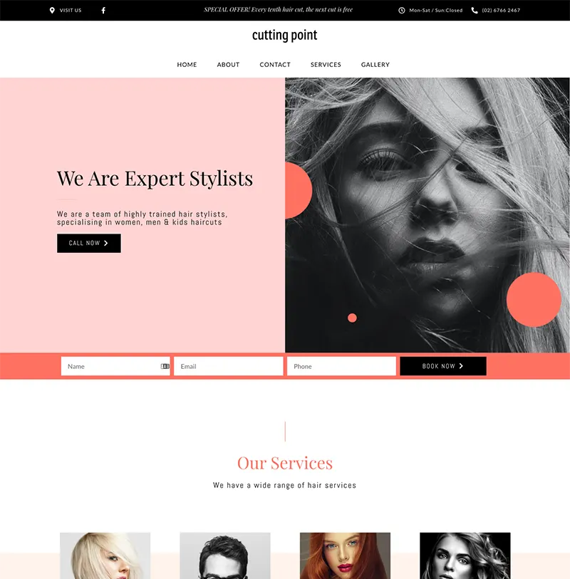 Cutting Point Tamworth Website Design Cutting Point Tamworth