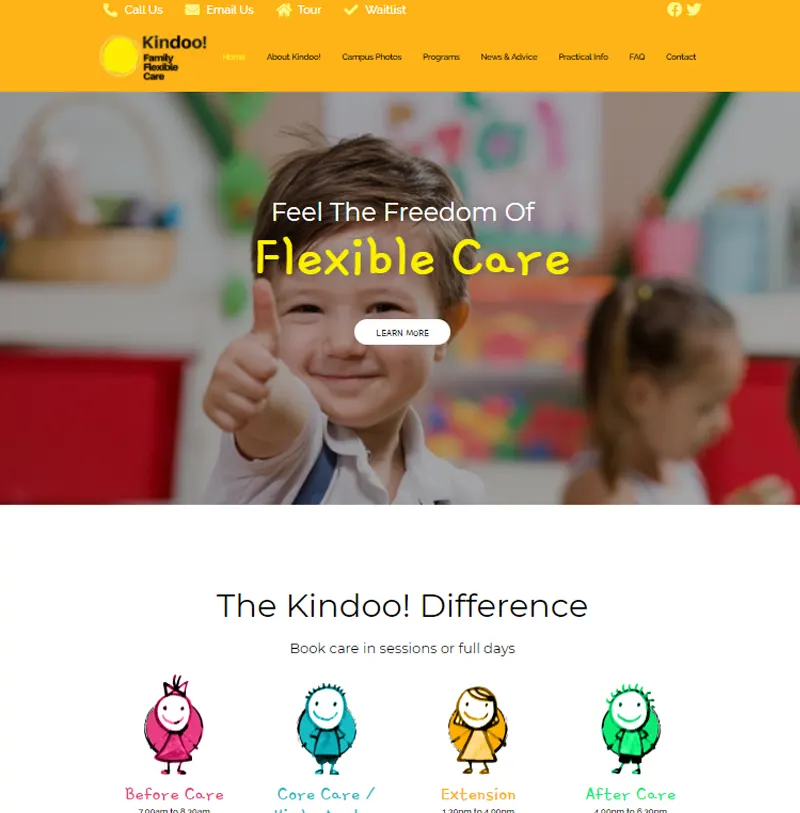 Kindoo Website Design Kindoo