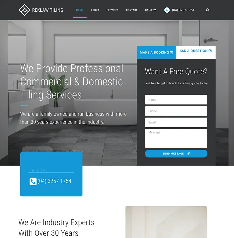 Reklaw Website Design Reklaw